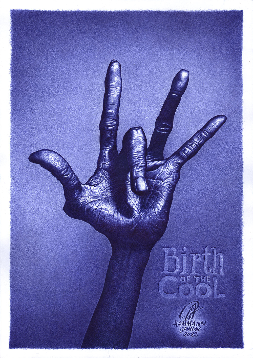 Birth Of The Cool (Miles Davis) | Kugelschreiber-Zeichnung | ballpen drawing