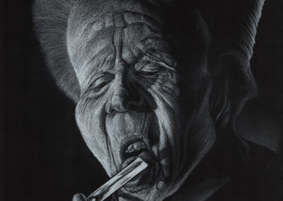 Buntstift-Zeichnung Portrait Bram Stoker‘s Dracula Gary Oldman/colored pencil drawing Bram Stoker‘s Dracula Gary Oldman
