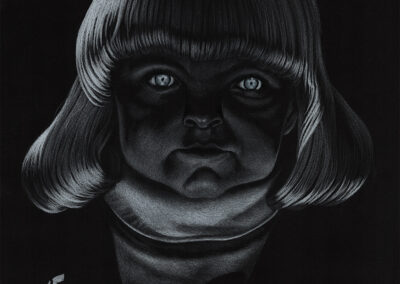 Buntstift-Zeichnung Portrait The Bloodening/colored pencil drawing The Bloodening